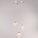 Подвесной светильник MD25030003-3A chrome/clear