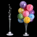 Подставка для шаров «Каскад» (основа, 11 палочек с держателями) 97*40*65 см, белый