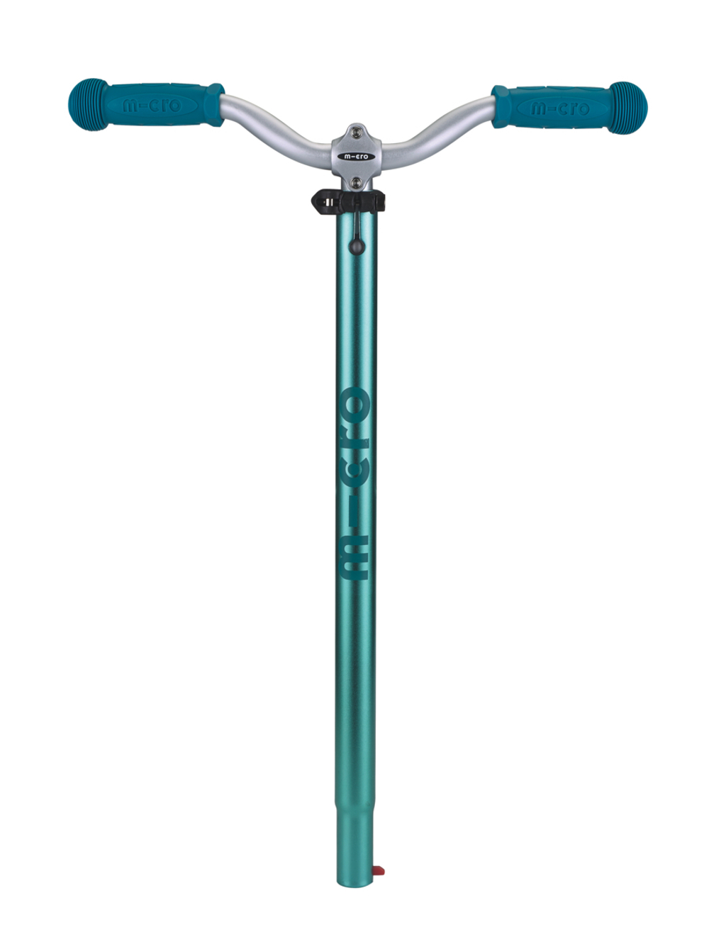 Самокат Maxi Micro Deluxe Pro LED ярко-голубой