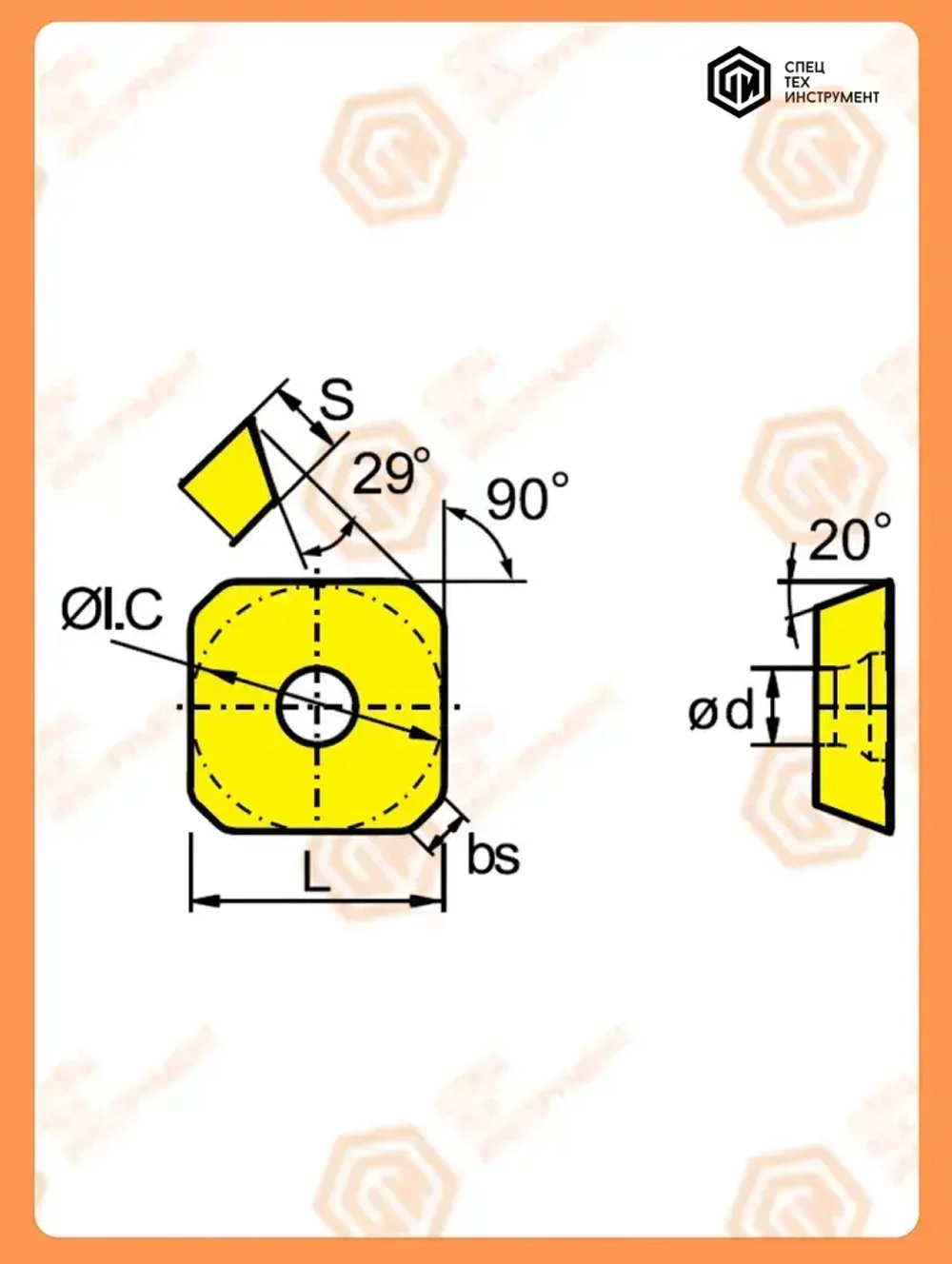 Пластина SEET12T3-FM JT1225 STI 10 штук