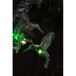 Садовая гирлянда ЭРА ERASF22-26 Колибри на солнечной батарее 3.8 метра | Садовые декоративные светильники