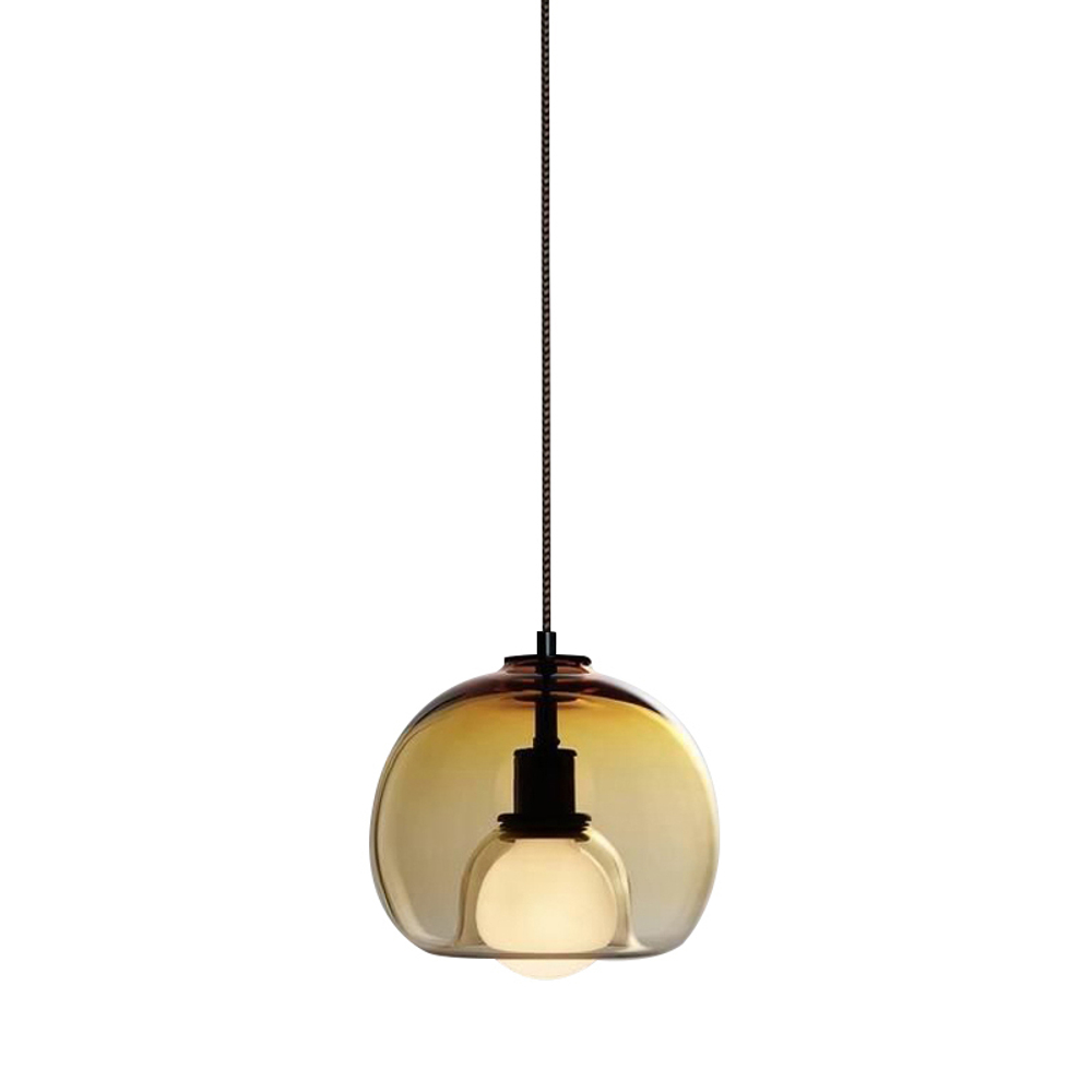 Pendant design lamp Sunset  (Amber)