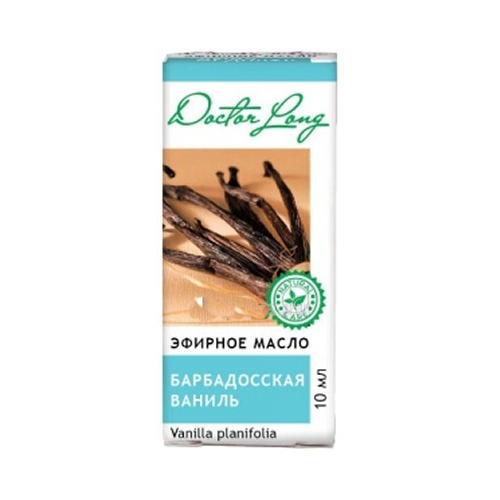 Масло эфирное Барбадосская ваниль 10 мл Dr Long