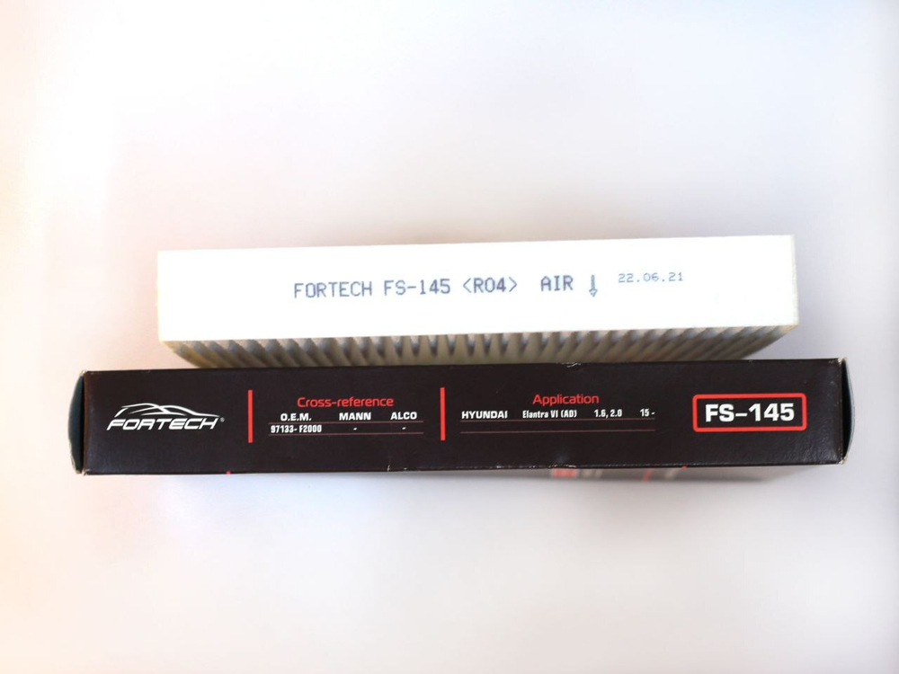 Фильтр салонный Fortech FS145 для Hyundai, Kia