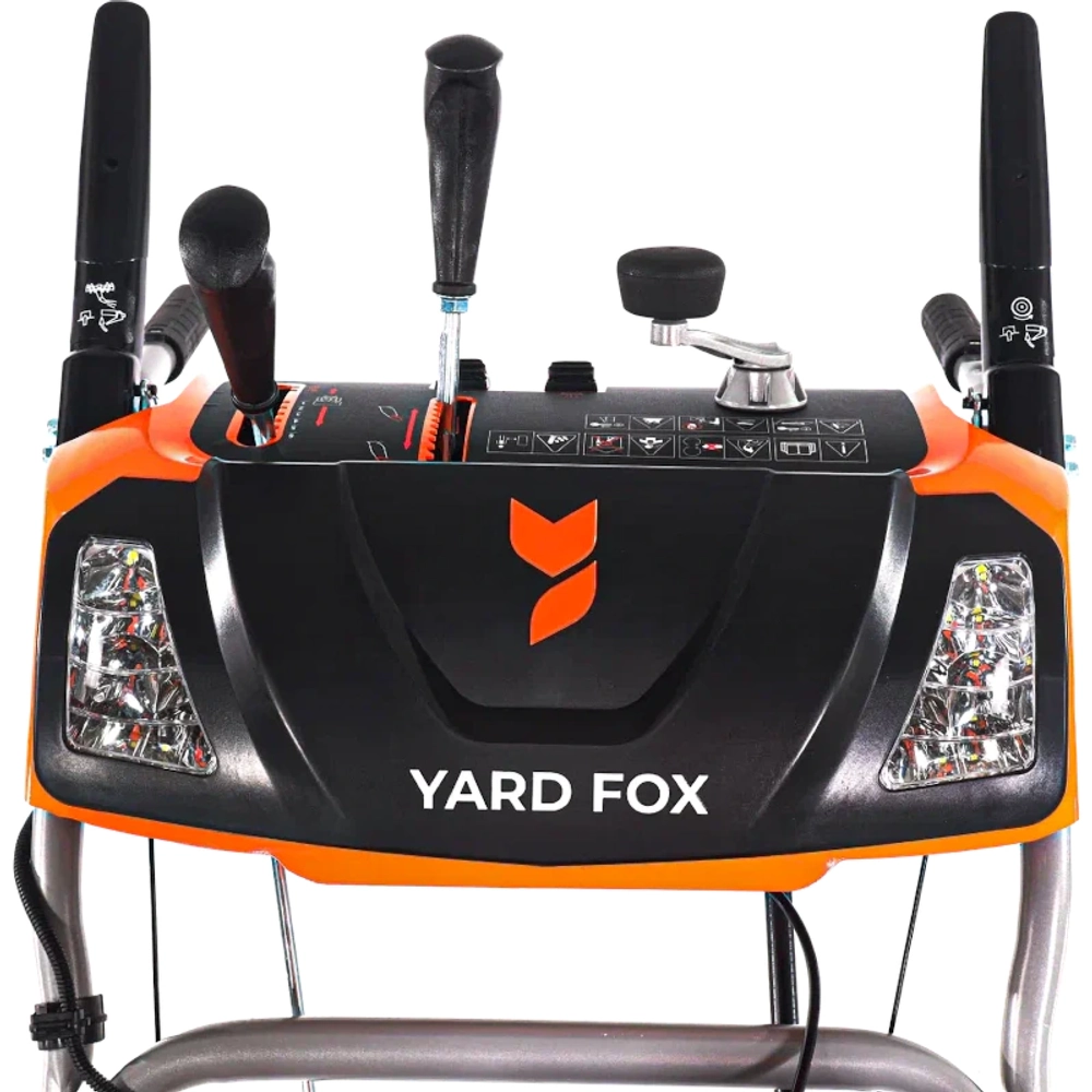 YARD FOX 6654E Optima бензиновый снегоуборщик 8 л.с, ковш 66 см, выброс 11 м, 6 вперед/2 назад SB016654E23