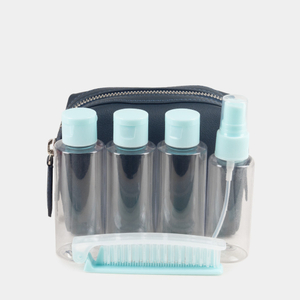 Несессер Mignon из кожи теленка, синего цвета