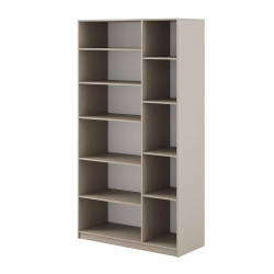 Шкаф распашной с наполнением (9 полок) ШК 5 (1200), Меланж