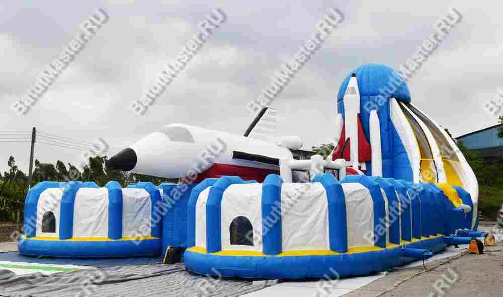 Надувной батут "Настоящий пилот"