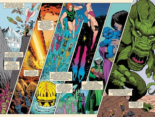 Комикс История вселенной Marvel