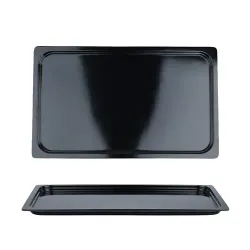 Гастроемкость 1/1 h20 мм пластик меламин 528*320*20 мм 13,5 л Black P.L. Proff Cuisine
