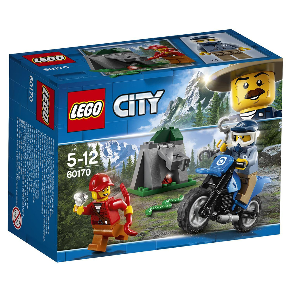 LEGO City: Погоня на внедорожниках 60170 — Off-Road Chase — Лего Сити Город
