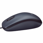 Мышь проводная Logitech M90, 1000dpi, черный, Retail, 1.8м (910-001970)