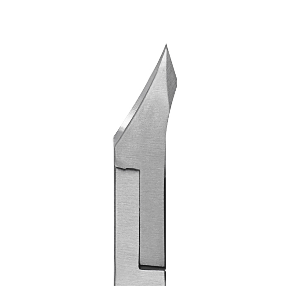 Hanzō Steel. Кусачки для кутикулы. Лезвие 4 мм. Длина инструмента 105 мм. Закругленные ручки. M 01/4