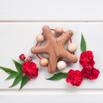 Грызунок Звездочка с можжевеловыми бусинами Леснушки