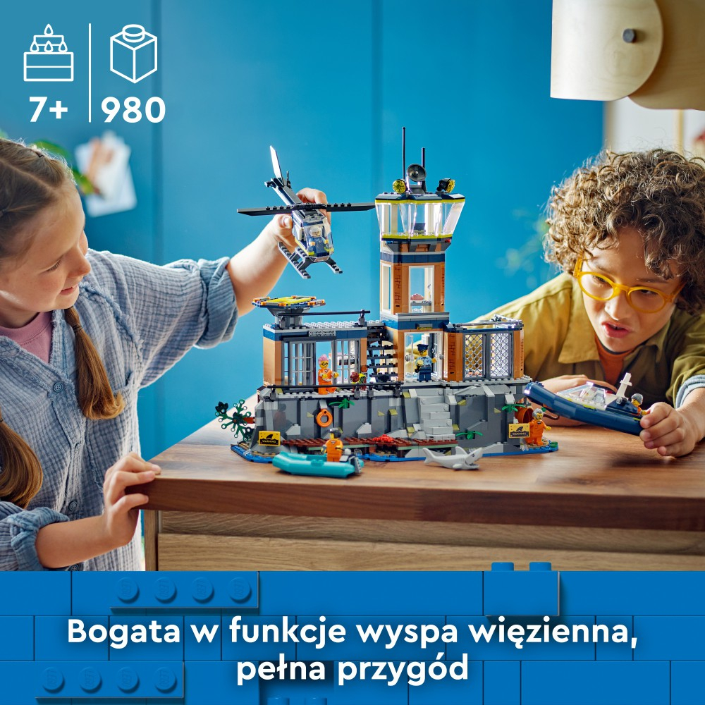 Конструктор LEGO City 60419 Полиция острова-тюрьмы — фото 10