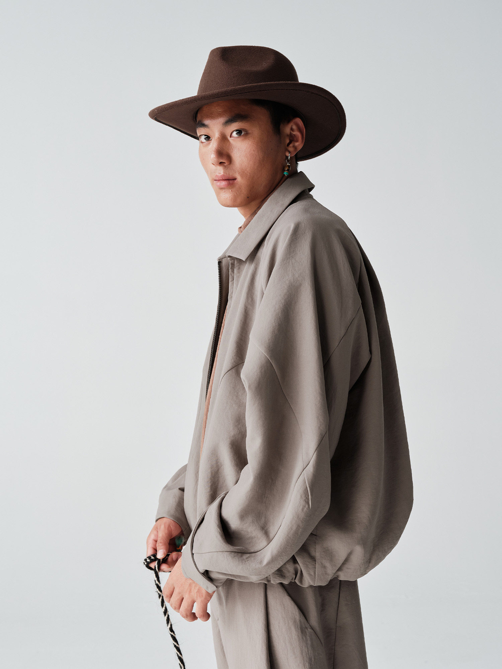 Куртка Nothomme Blue Spring New Lightweight Breathable Water-Repellent Jacket MICROFT Eco-Friendly Turn-Down Collar Oversized