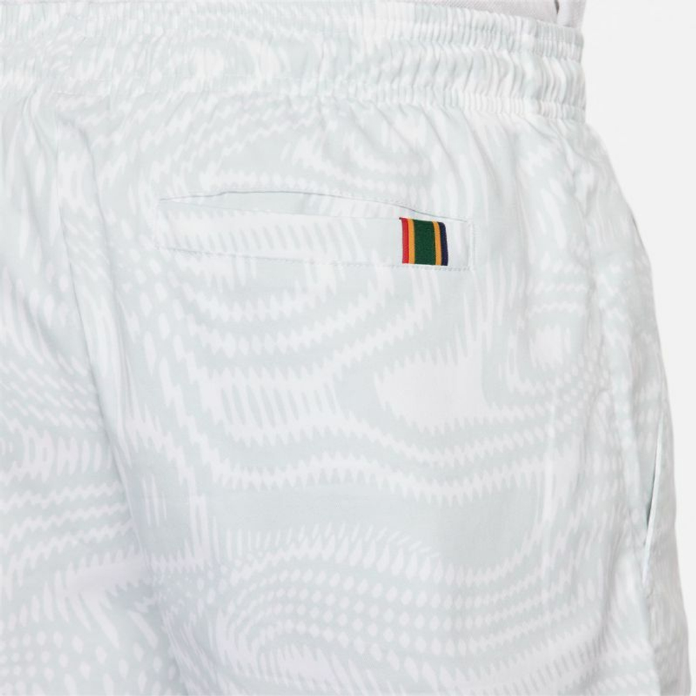 Мужские теннисные шорты Nike Court Heritage 6" Dri-Fit Tennis Shorts - белый