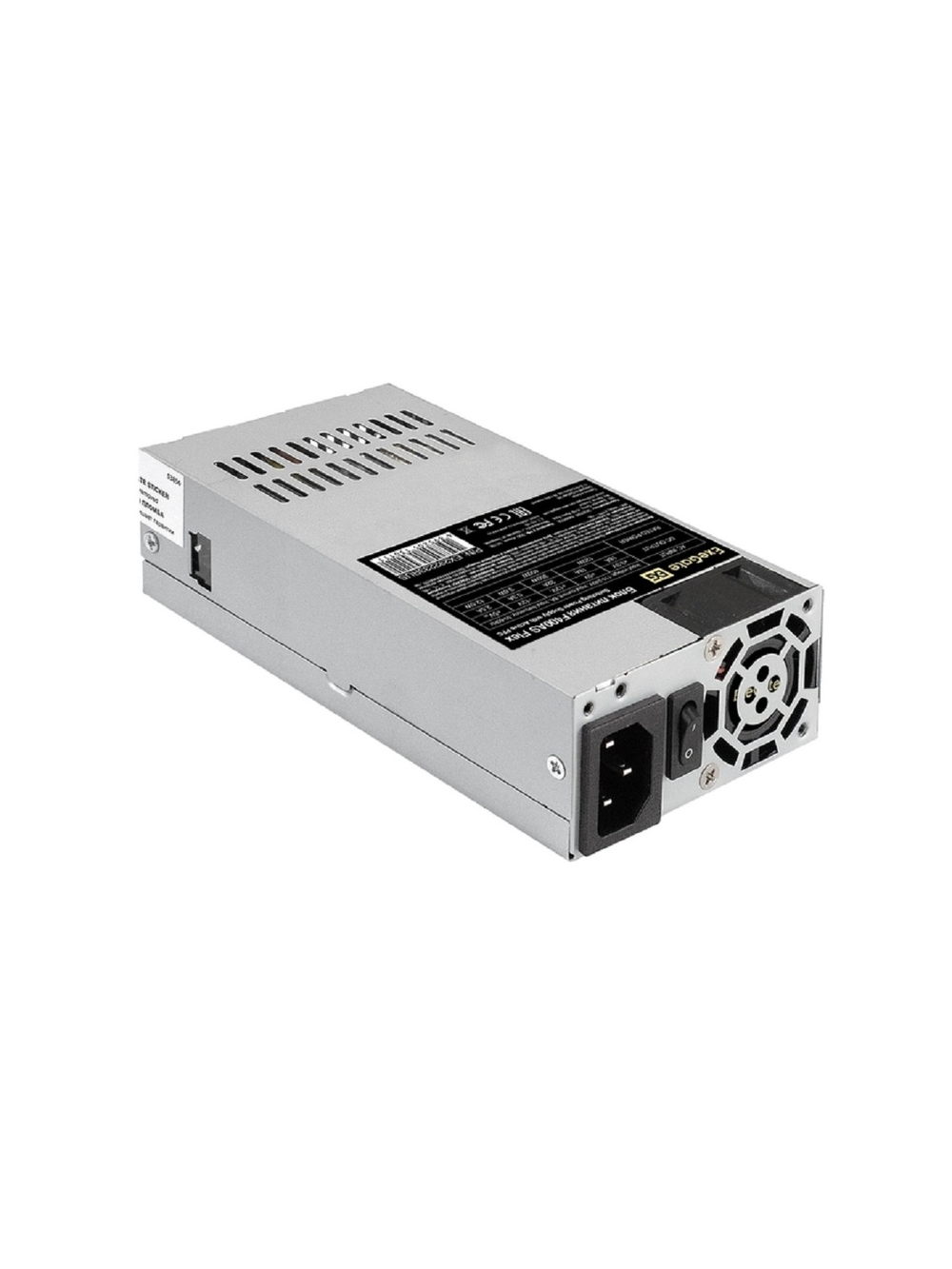 Exegate EX292233RUS Блок питания 400W ExeGate F400AS (Flex ATX, for ITX case, APFC, КПД 80% (80 PLUS), 4cm fan, 24pin, 4pin, 3xSATA, 2xIDE)