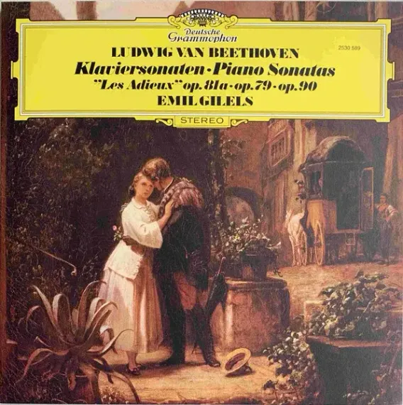 Ludwig van Beethoven, Emil Gilels - Piano Sonatas Nos.25-27 LP