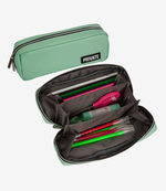 Пенал пастельный мятный 21x9x5 см "Private" (deVENTE)