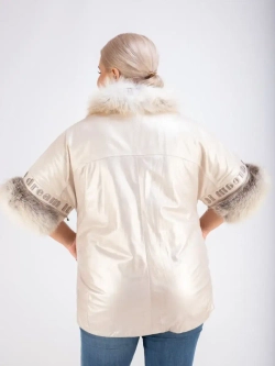 Куртка женская из натуральной кожи