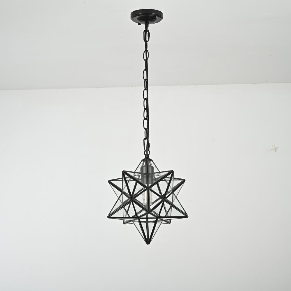 Люстра Black Star Clear Glass 30 См By Imperiumloft