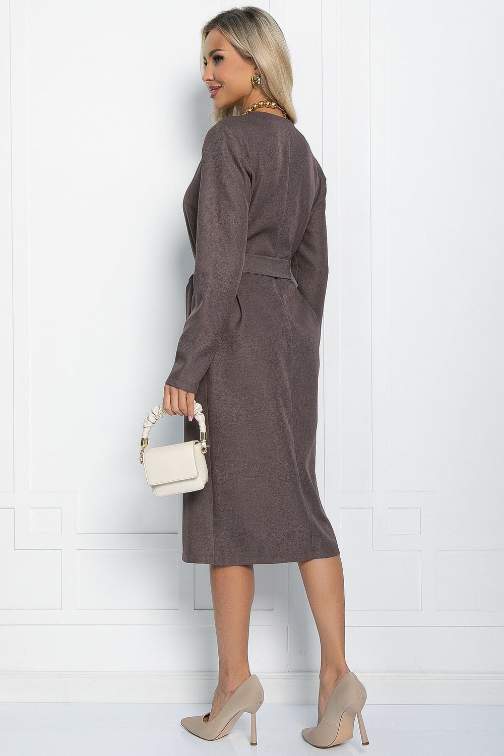 Платье Бруклин (коричневое) П11365 LT Collection