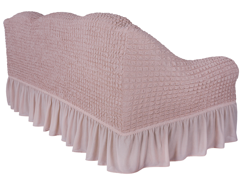 Чехол Стандарт на 3-х местный диван, цвет Пудра