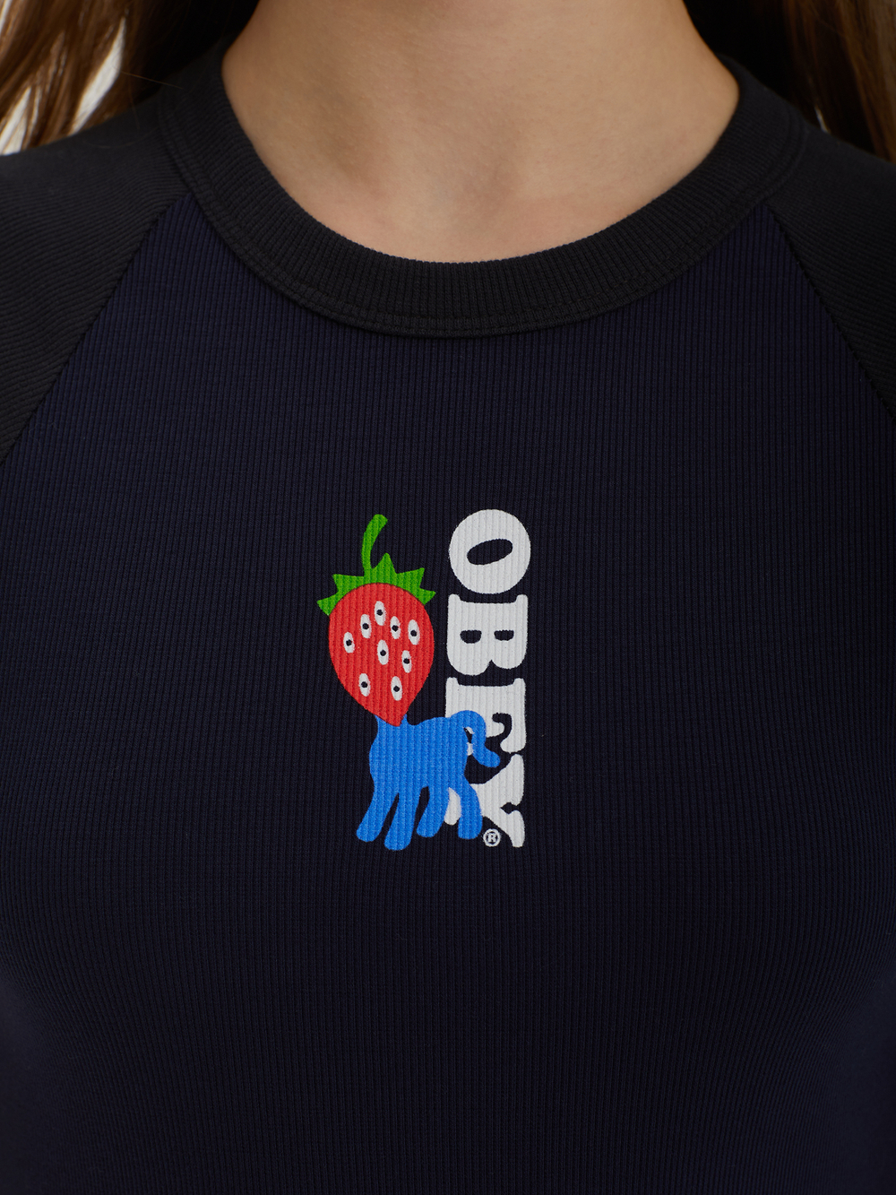 Женская Футболка Strawberry Eyes