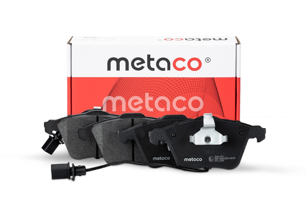 Колодки тормозные Metaco 3000-471 передние к-кт