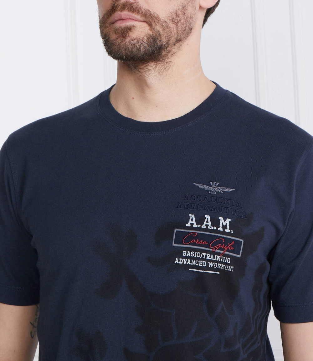 Футболка Aeronautica Militare - темно-синий(TS2200J584)