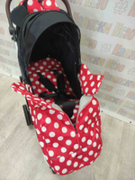 Коляска прогулочная Baballo Future 2024 Минни-маус (белая рама)