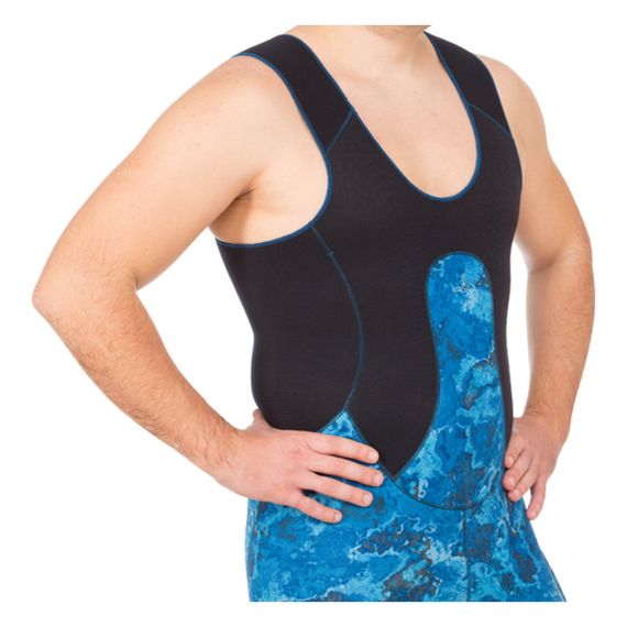 Гидрокостюм Marlin Camoskin Pro Ocean Blue 3 мм синий