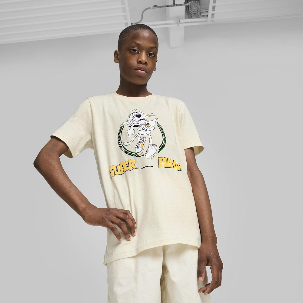 Детская футболка PUMA SUPER Graphic Tee