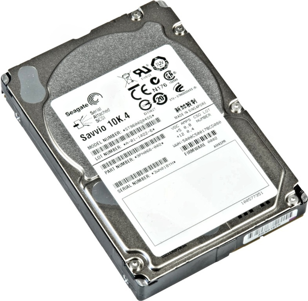 Seagate Savvio 10K.4 600GB 2.5 ST9600204SS 9PN066-004 Hard Drive-