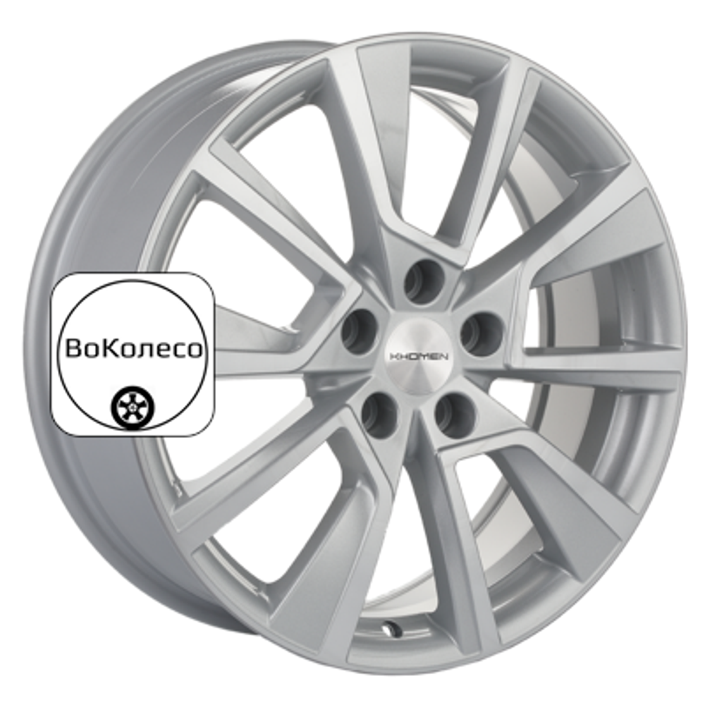 7x18/5x114,3 ET45 D60,1 KHW1802 (Changan/Geely/Lexus/Suzuki/Toyota) F-Silver-FP Khomen Wheels