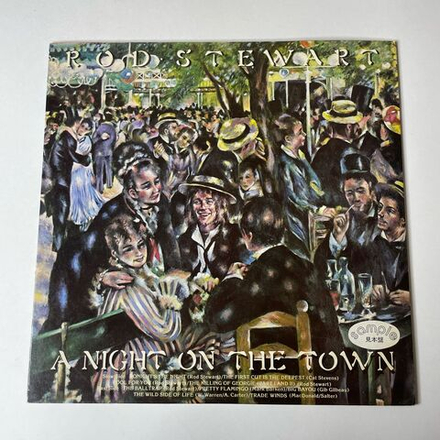 Винтажная виниловая пластинка LP Rod Stewart A Night On The Town (Japan 1981) (No Obi) (Promo)