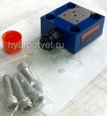 LFA25DBWD2-7X/200 - Крышка для логического клапана, типоразмер Ду25 функционал - DBWD2 = крышка с предохранительным клапаном с ручной настройкой с функцией запирания, под установку распределителя Ду6, два выхода X и Y, элемент регулировки - винт под шестигранник с защитным колпачком, диапазон настройки давления до 200 бар, уплотнение NBR