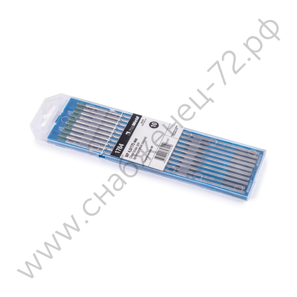 Вольфрамовый электрод WP 4,0мм / 175мм (1шт.) FoxWeld