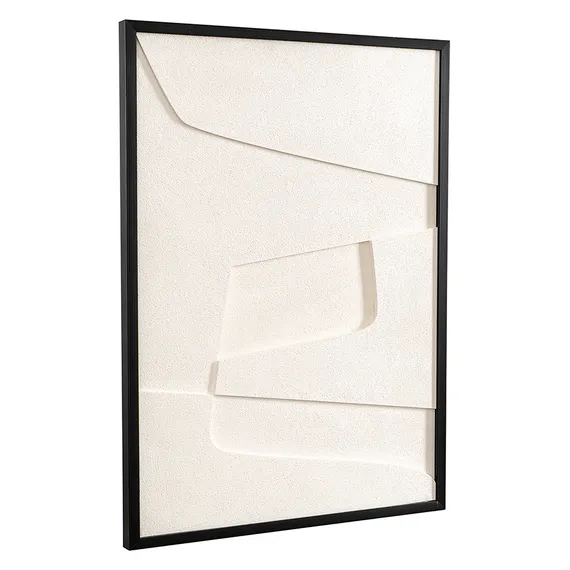 Фактурное панно с эффектом 3D Minimalism, 50х70 см, бежевый