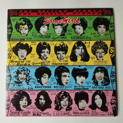 Винтажная виниловая пластинка LP The Rolling Stones Some Girls (Japan 1978) (No Obi) When The Whip Comes Down