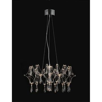 Подвесная люстра 25W 3000-6000K OML-95403-25 хром Orvieto Omnilux