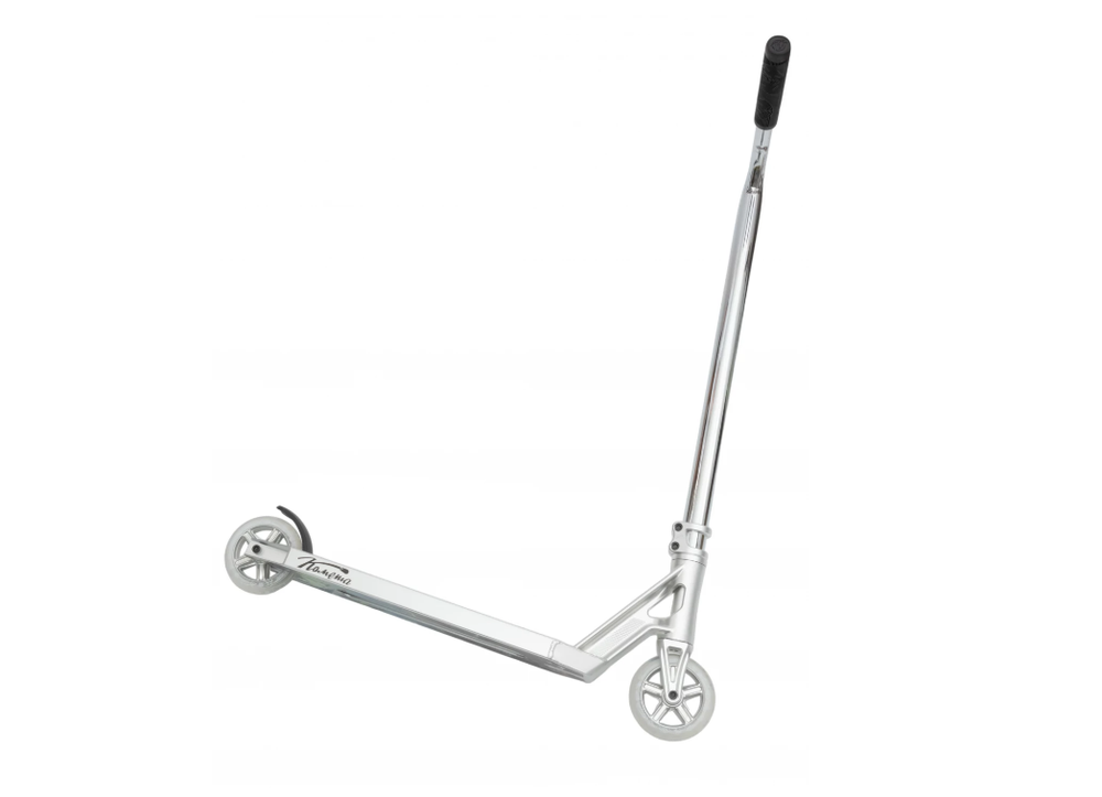 Трюковой самокат Комета Гелиос v2 серебро