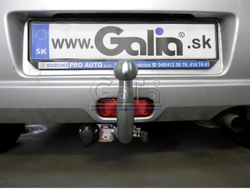Фаркоп оцинкованный Galia S078A для Suzuki Swift хетчбек 3/5 дверей 2005-2009, кроме 4WD / Opel Agila B 2008-(паспорт и сертификат в комплекте)(без электрики)