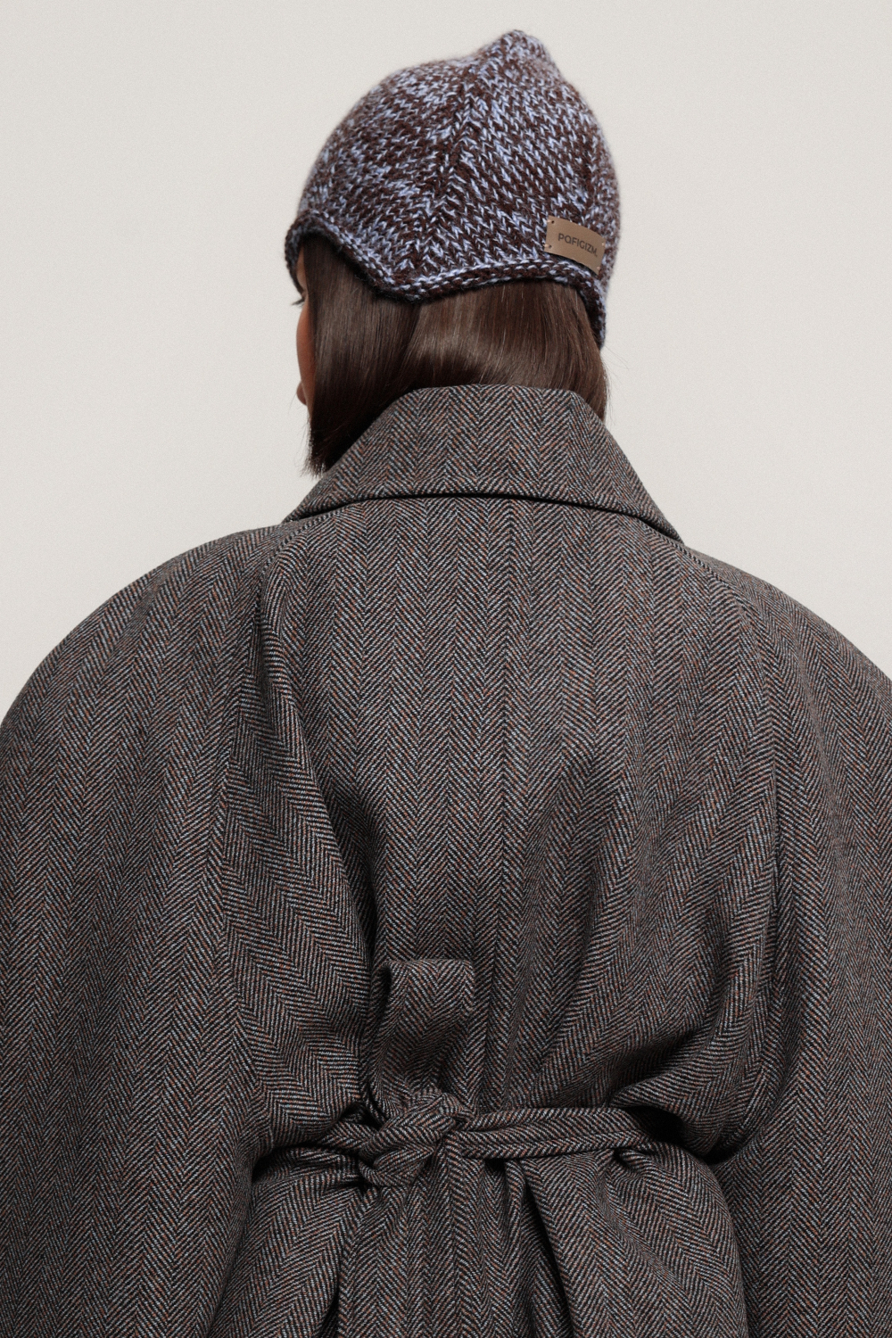 Пальто реглан миди