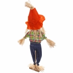Фигура садовая «Пугало - Джастин» в оранжевой шляпе 50 см ДоброСад