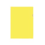 Папка-уголок inФОРМАТ А4 пластик 150 мкм желт.