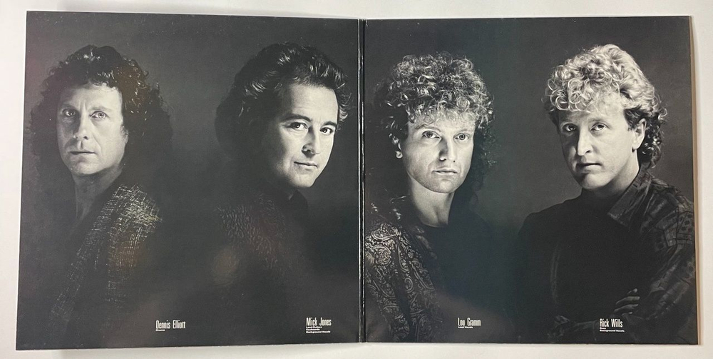 Винтажная виниловая пластинка LP Foreigner Inside Information (USA 1987) The Beat Of My Heart
