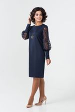 Платье Жозефина(46-56) Serenada темно-синий (Акция)