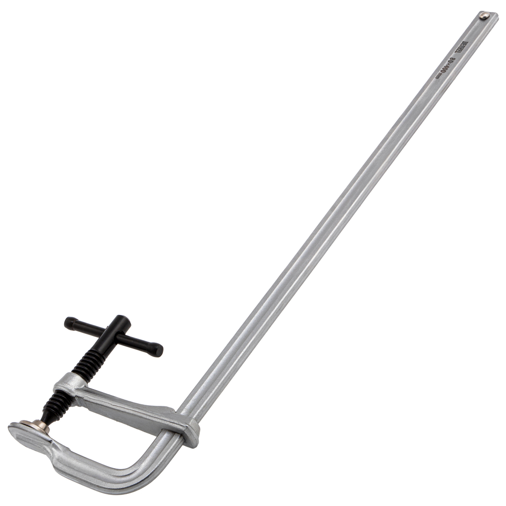 Струбцина F-образная, 80x400мм, кованая Denzel
